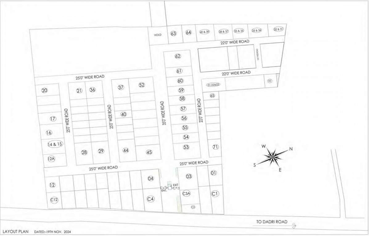  vihaan heights the ultima 107 Location Plan