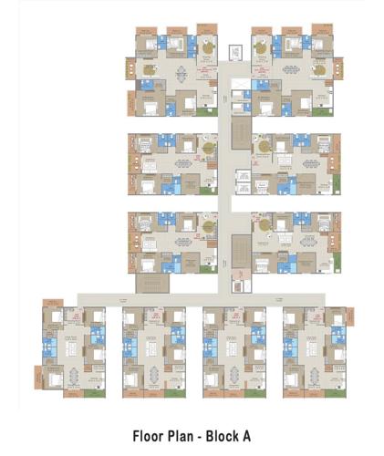  shangrila-apartments Prakruthi Shangrila Apartment-A Cluster Plan