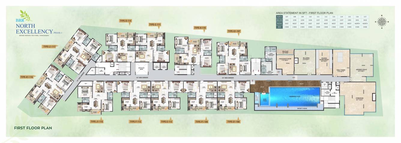  brr north excellency phase 1 Pursuit of Excellency Cluster Plan