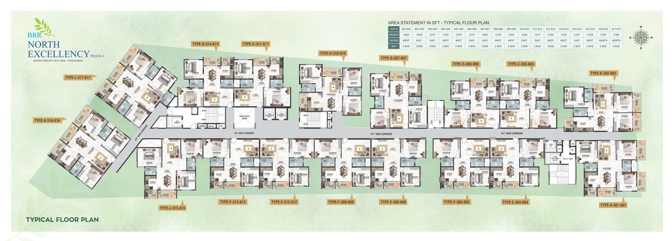  brr north excellency phase 1 Pursuit of Excellency Cluster Plan