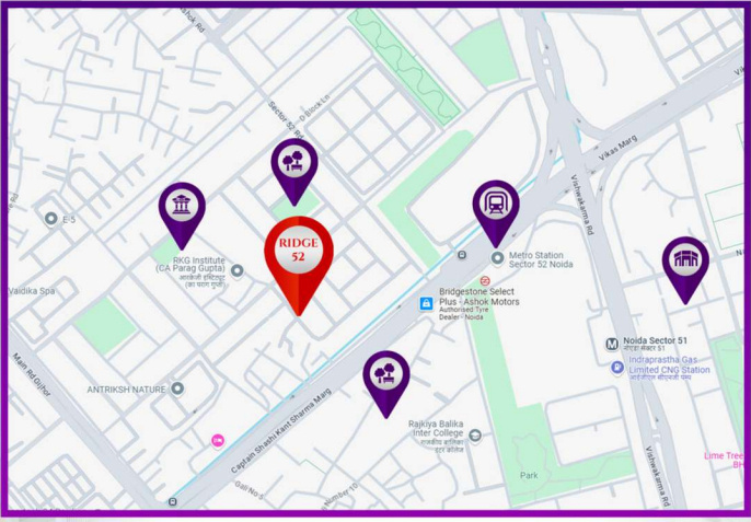 ridge 52 Location Plan