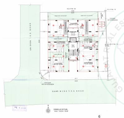  anirdesh-apartment A Cluster Plan for parking Floor