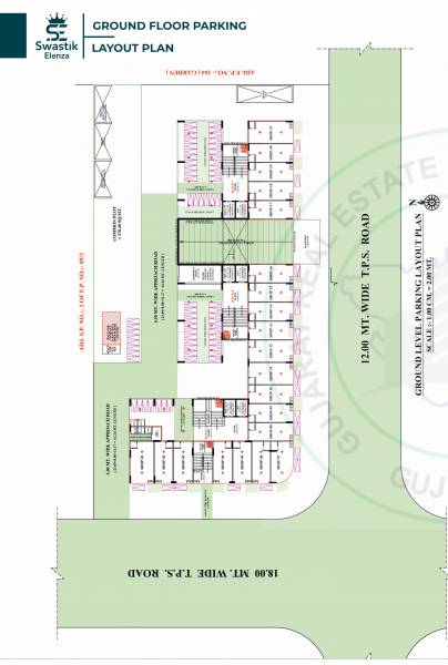  elenza Block C Cluster Plan for ground Floor Parking