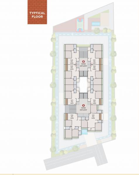  vinayak-elegance Block-A Cluster Plan