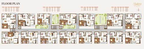  royal-rightway-homes Royal Rightway Homes Cluster Plan from 1st to 5th Floor