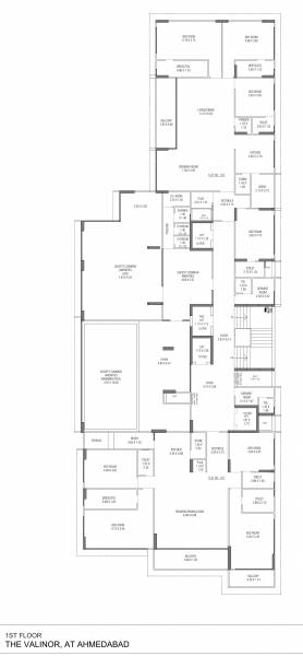  the-valinor Tower A Cluster Plan for 1st Floor