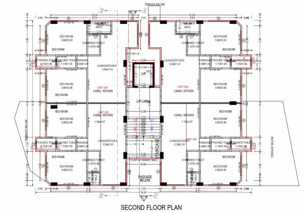  zaitun-complex Tower A Cluster Plan for 2nd Floor
