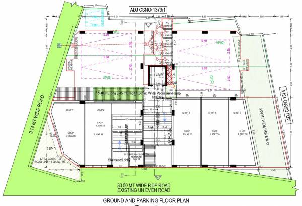  zaitun-complex Tower A Cluster Plan for ground Floor
