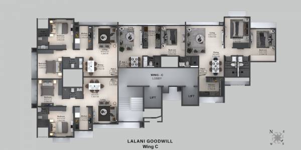  goodwill-building-no-2 Building No 2 Cluster Plan