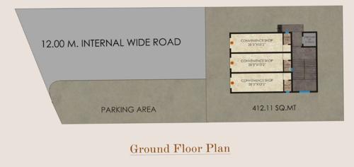  park-building-no-3 Sector 1 Building No 3 -rajani Hills Ground Cluster Plan