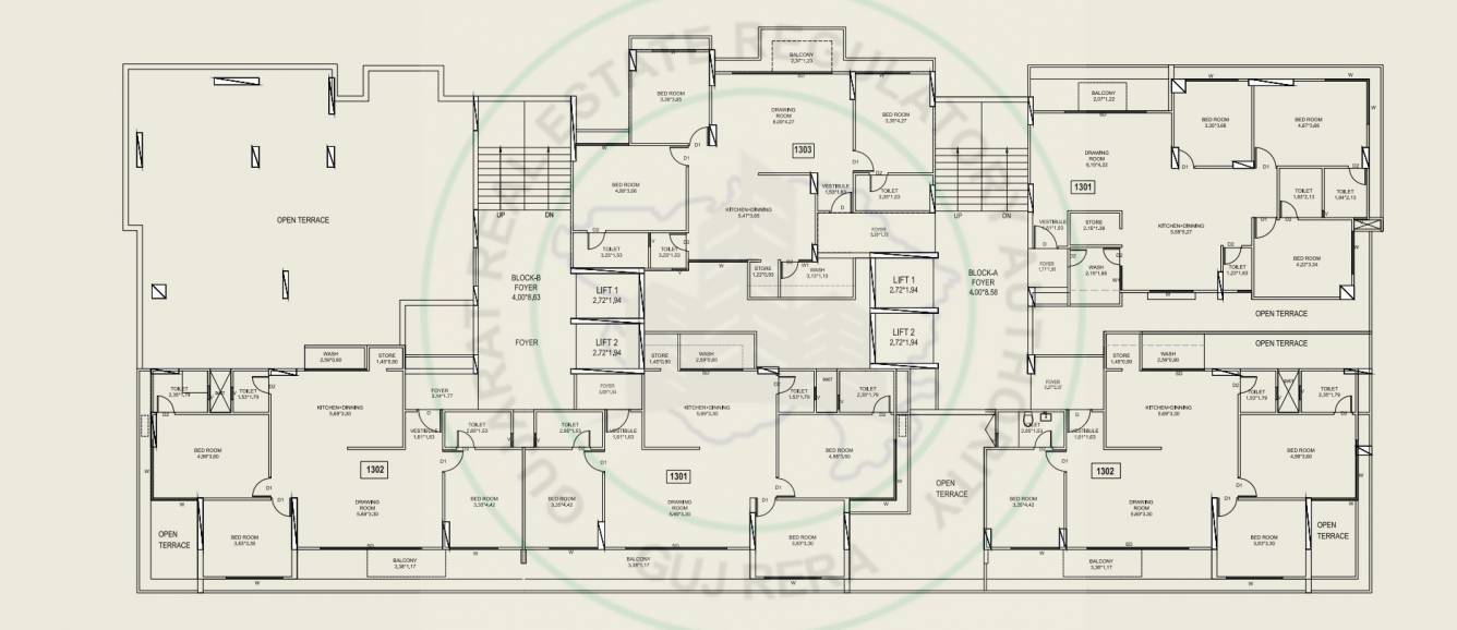  sphiria shine Block A+B Cluster Plan 13th Floor