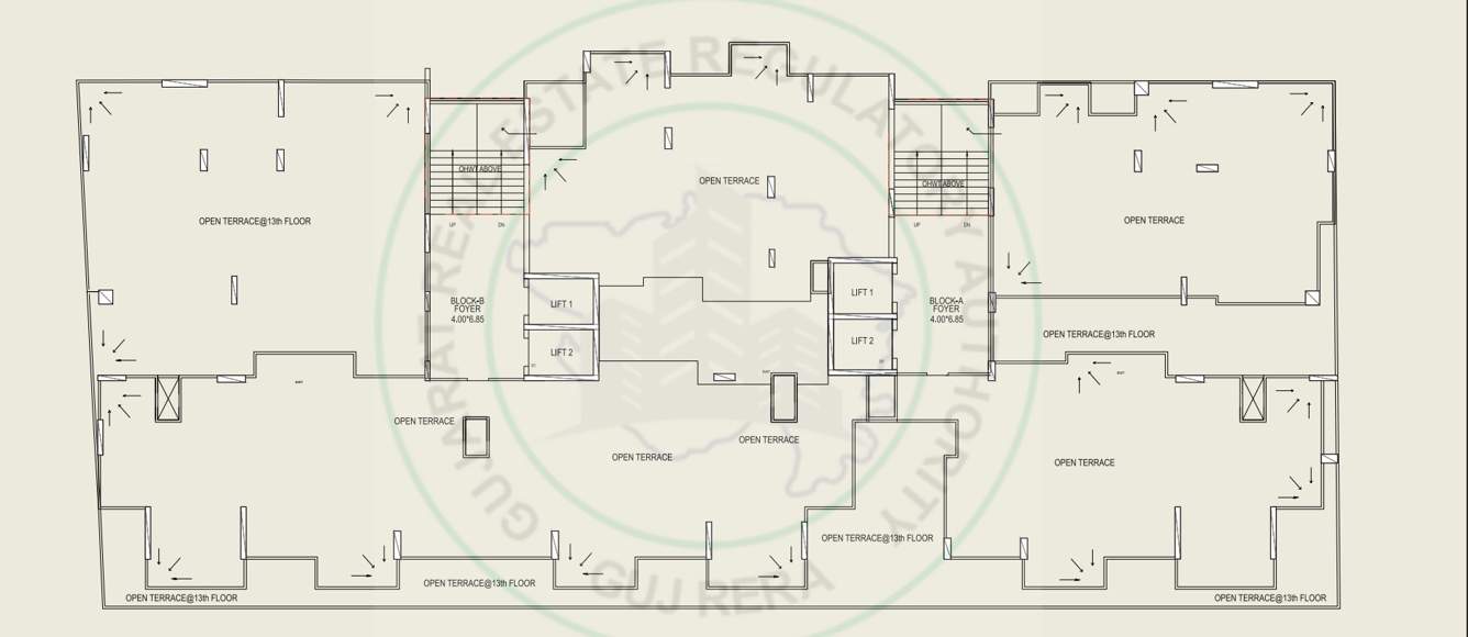  sphiria shine Block A+B Cluster Plan Terrace
