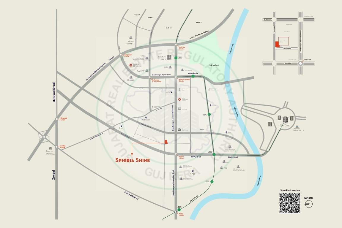  sphiria shine Location Plan