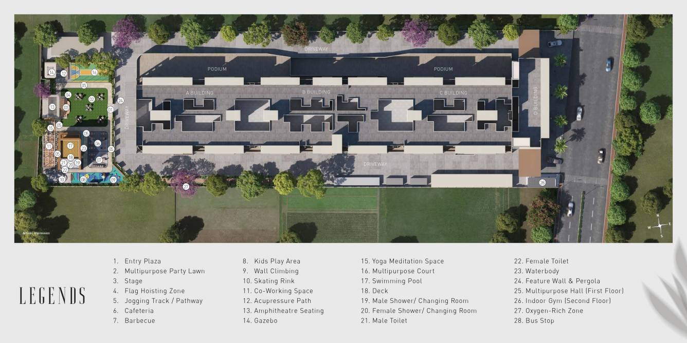  aa privilege Layout Plan