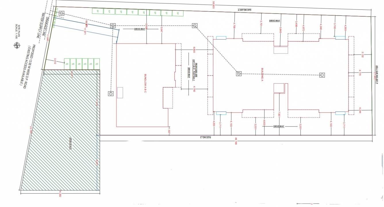  adarsh residency Layout Plan