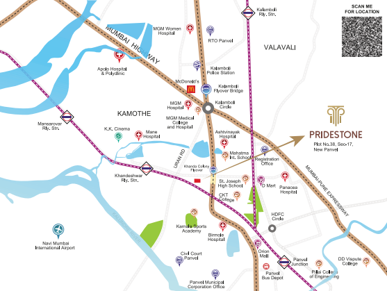  pridestone Location Plan