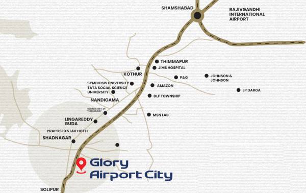  airport-city Location Plan