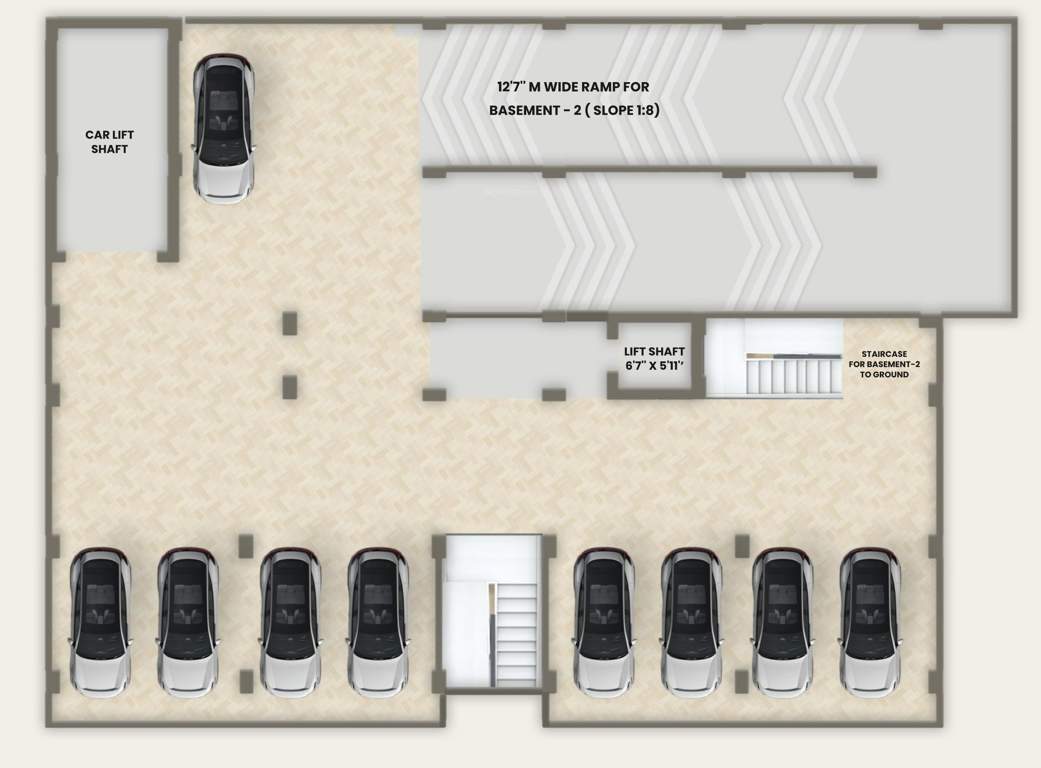  bmg arcade Bmg Arcade Basement Plan for 1st Floor