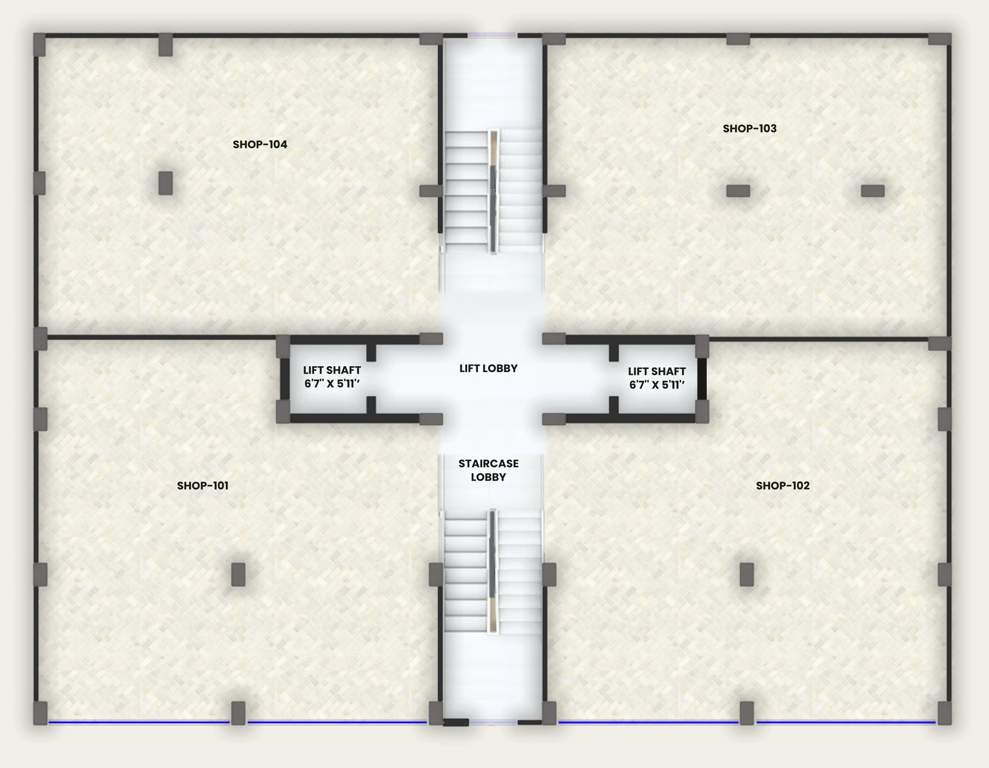  bmg arcade Bmg Arcade Cluster Plan for 1st Floor