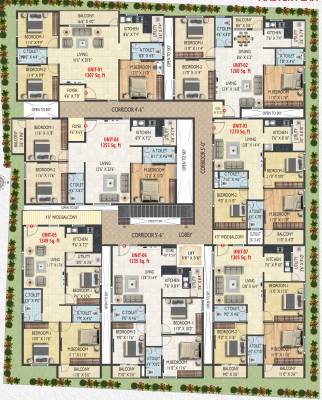  sree-vari-residency Sree Vari Residency Cluster Plan