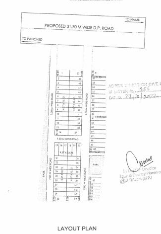  balaji-residency Layout Plan