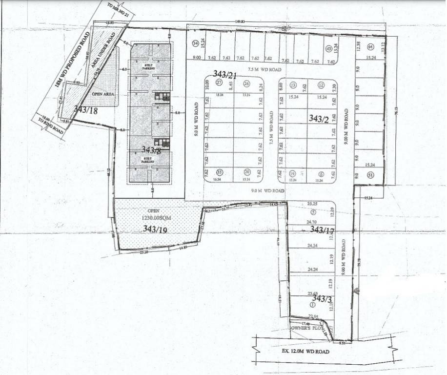 natural city phase ii Layout Plan