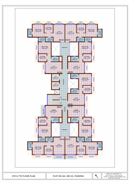 krupa heramb Shree krupa Heramb Cluster Plan