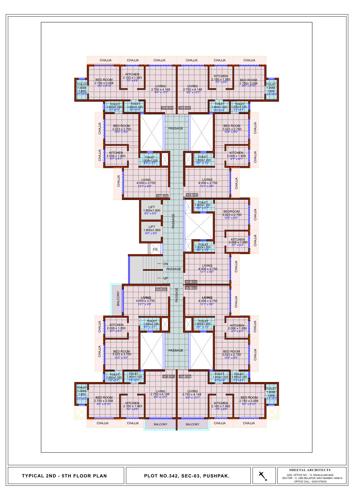  krupa-heramb Shree krupa Heramb Cluster Plan
