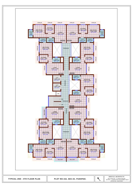 krupa heramb Shree krupa Heramb Cluster Plan