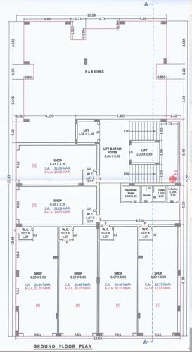 Shree Mukh Heights Cluster Plan for ground Floor shree-mukh-heights Shree Mukh Heights Cluster Plan for ground Floor
