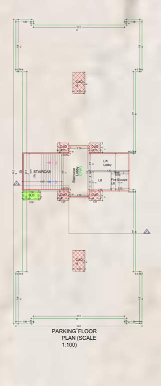  sky heaven Sky Heaven Block B Cluster Plan from 1st to 12th Floor