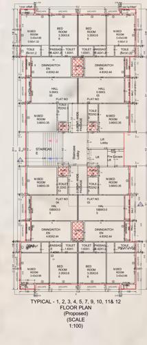  sky-heaven Sky Heaven Block B Cluster Plan from 1st to 12th Floor