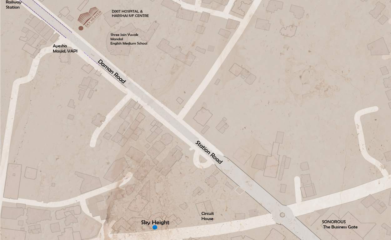 sky heaven Location Plan
