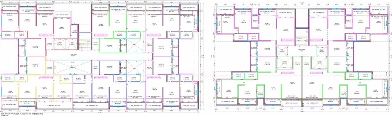  unity tower Layout Plan