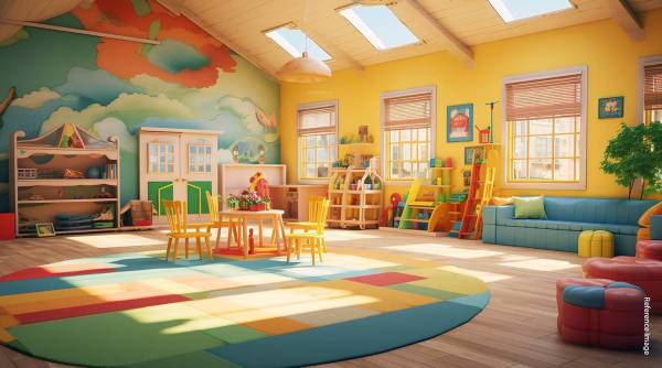 Children's play area sky-arc Children's play area