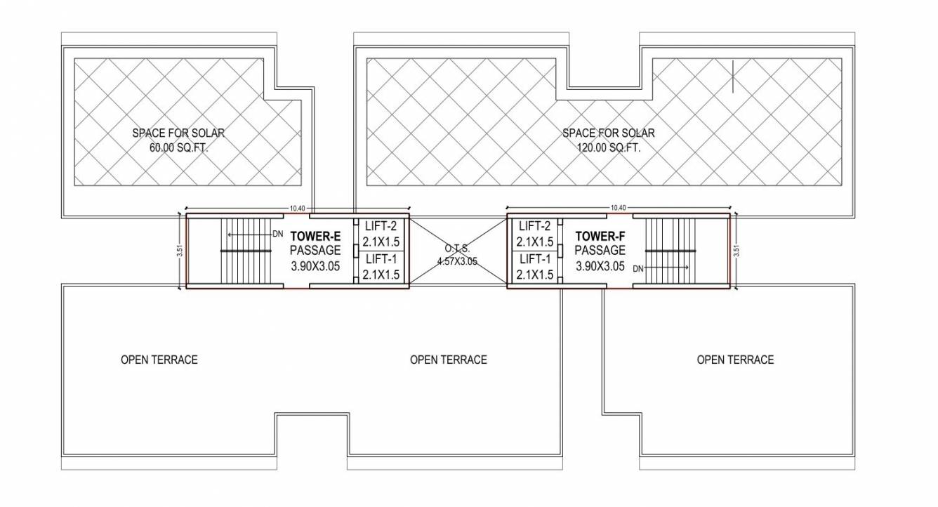 karma heights Block E+F Cluster Plan Terrace