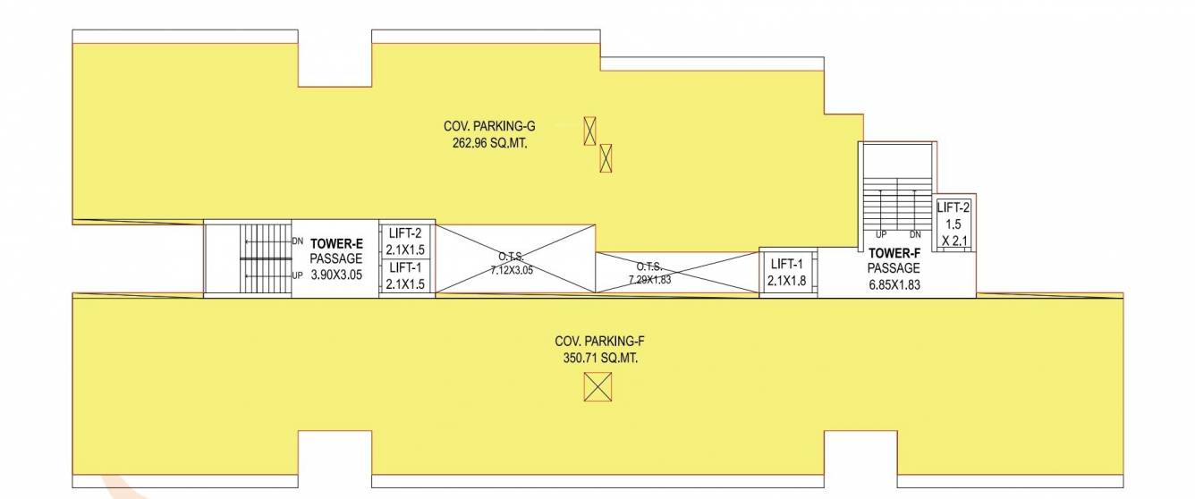 karma heights Block G+H Cluster Plan Ground Floor