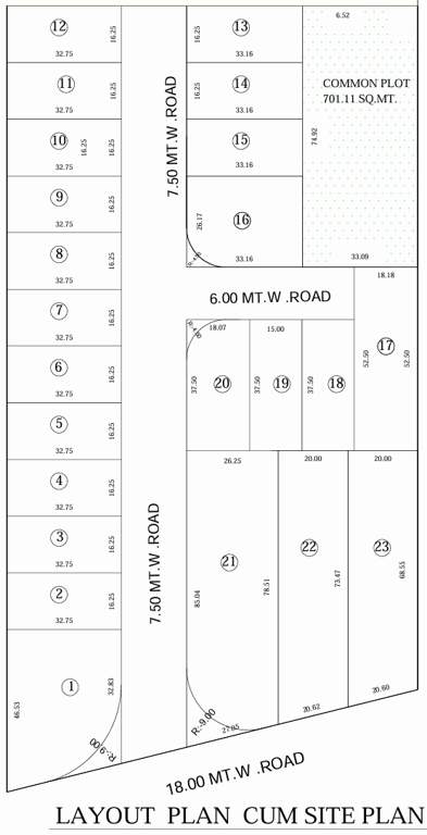  shivam amrut 13 Layout Plan