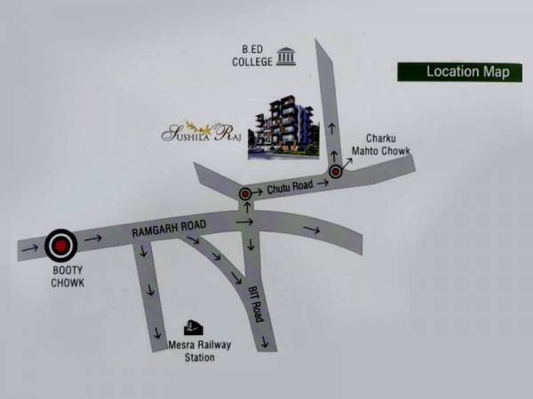  sushila-raj Location Plan