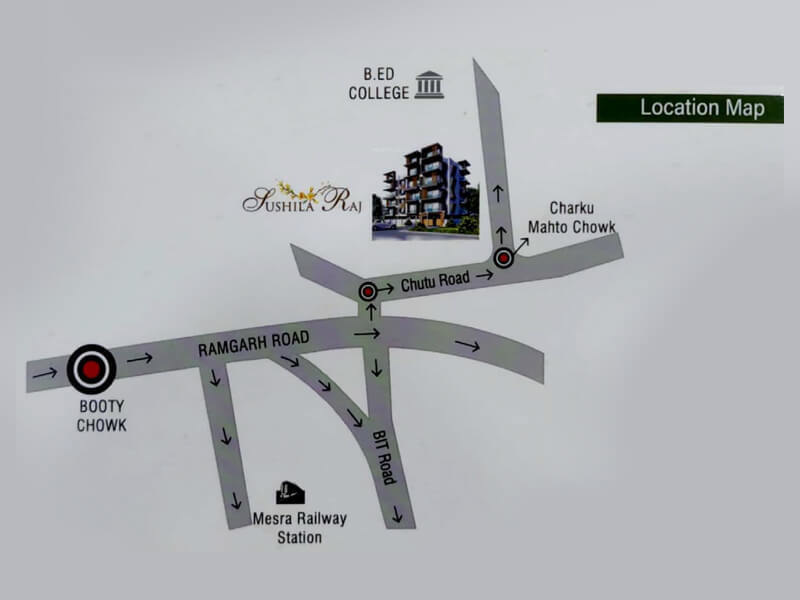  sushila raj Location Plan