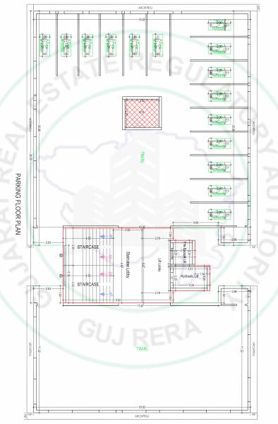  shree-arham-ajit-2 Tower A Parking Plan