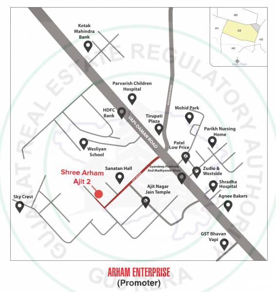  shree-arham-ajit-2 Location Plan