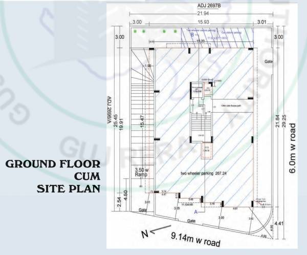 A Cluster Plan for ground Floor hari-residency A Cluster Plan for ground Floor
