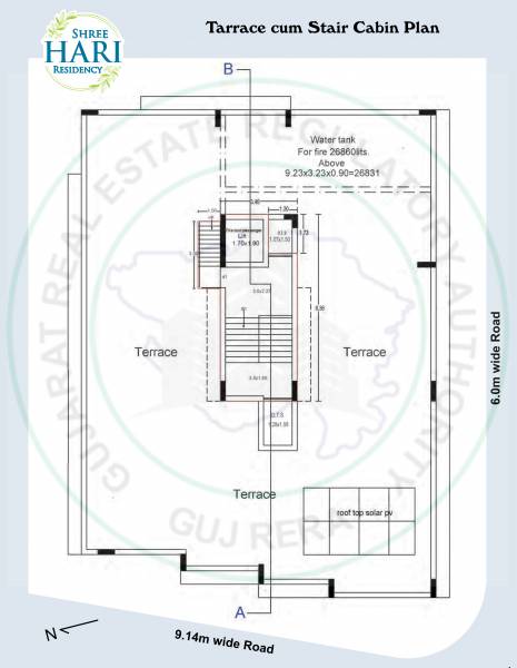 A Cluster Plan for terrace Floor hari-residency A Cluster Plan for terrace Floor