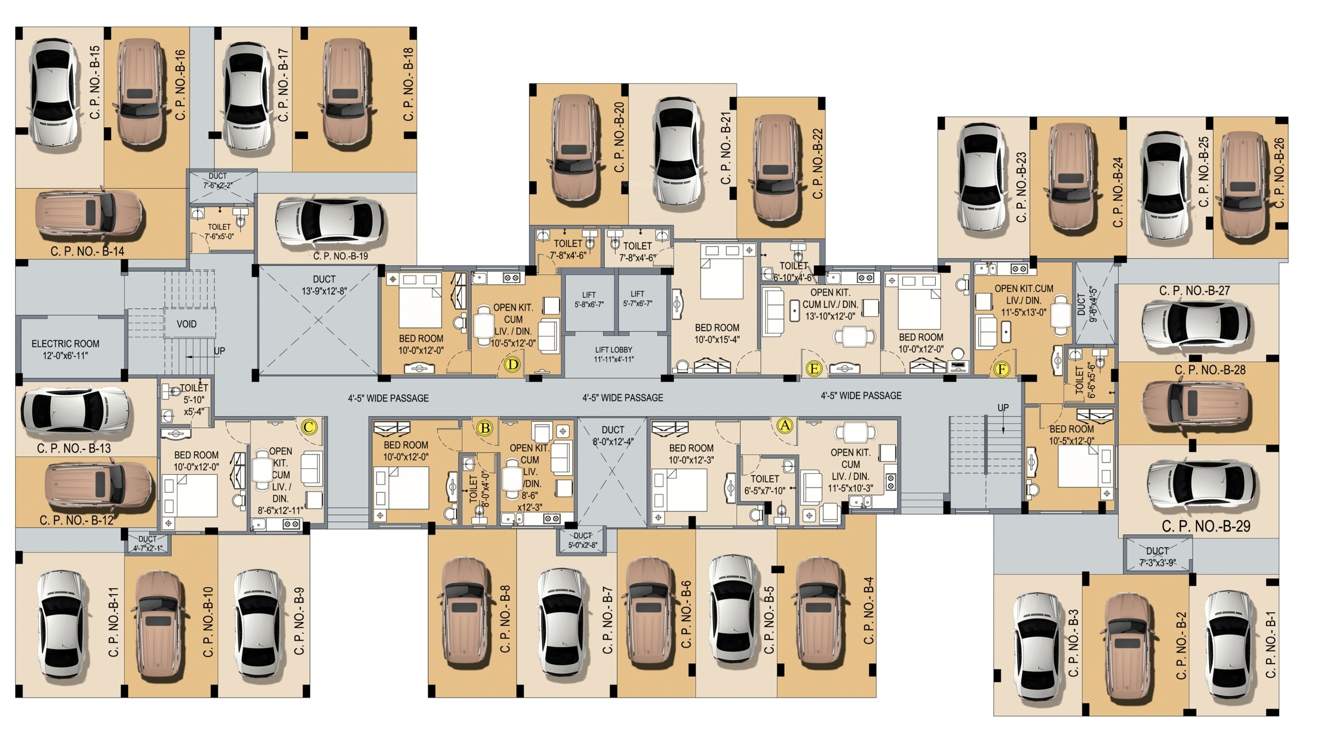  nirmalaya complex B Cluster Plan