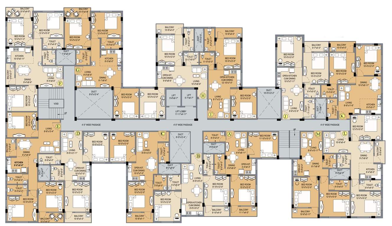  nirmalaya complex B Cluster Plan
