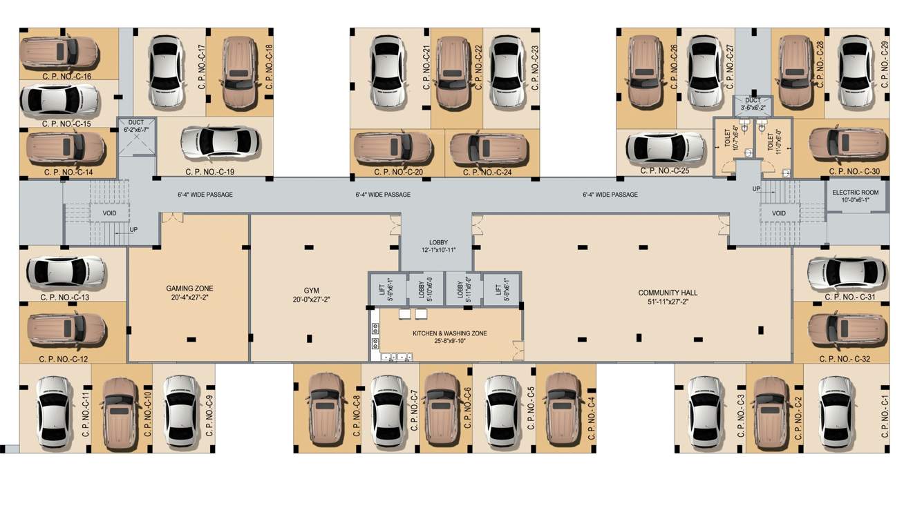  nirmalaya complex C Cluster Plan