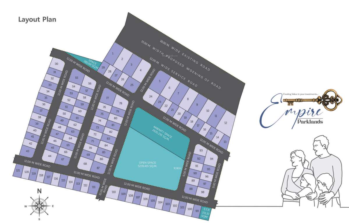  parklands Layout Plan