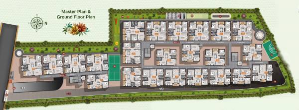  nature-elation Block A Cluster Plan for ground Floor