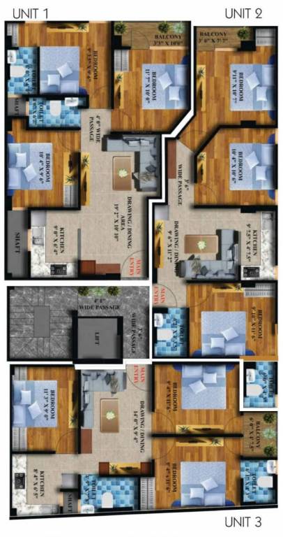 marwah homes Marwah Homes Cluster Plan